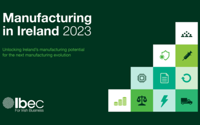 Manufacturing is at the heart of Ireland’s economic success.